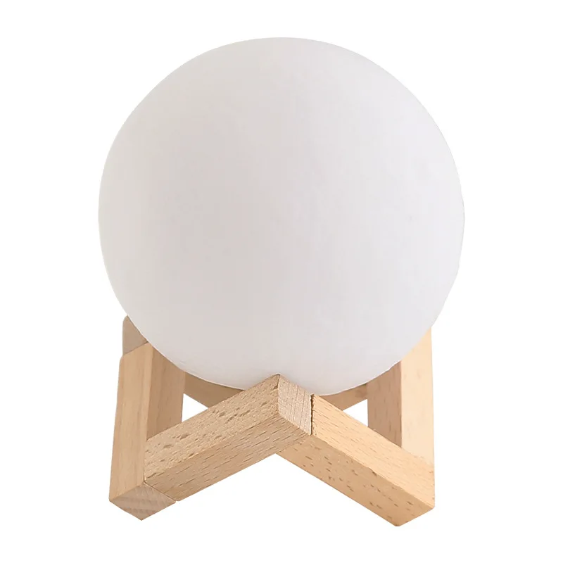 Lámpara de planeta DIY, Luna, galaxia, luz nocturna, pintura artística, Graffiti, regalo de cumpleaños, decoraciones para dormitorio y sala de estar con soporte, seis pinturas