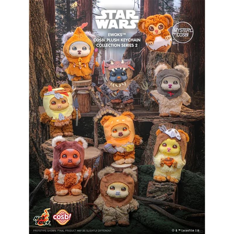 Caja Sorpresa Oficial y Original de Hot Toys Star Wars Woke People COSBI, Segunda Edición, Exquisito Regalo de Cumpleaños