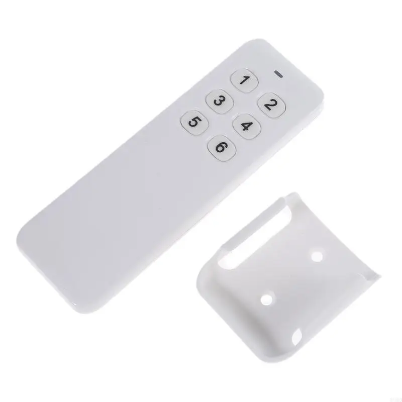 85WD EV1527 Chip Wireless Remote Control with Base RF Digital Transmitter for Extra Long 433MHz 6 Keys 8 Keys Optional