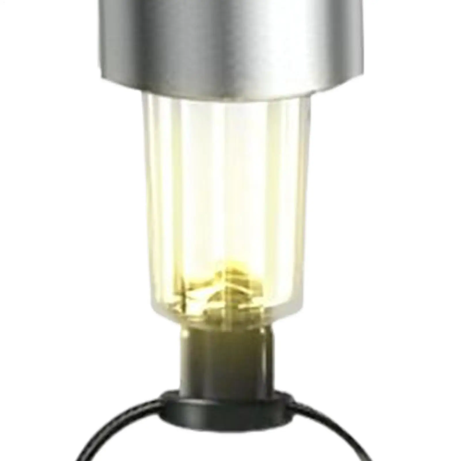 Fence Lights Solar Powered 6 Pieces Solar Deck Lights Colorful Weatherproof LED With Tie Lamp For Indoor Patio Poolside Garden