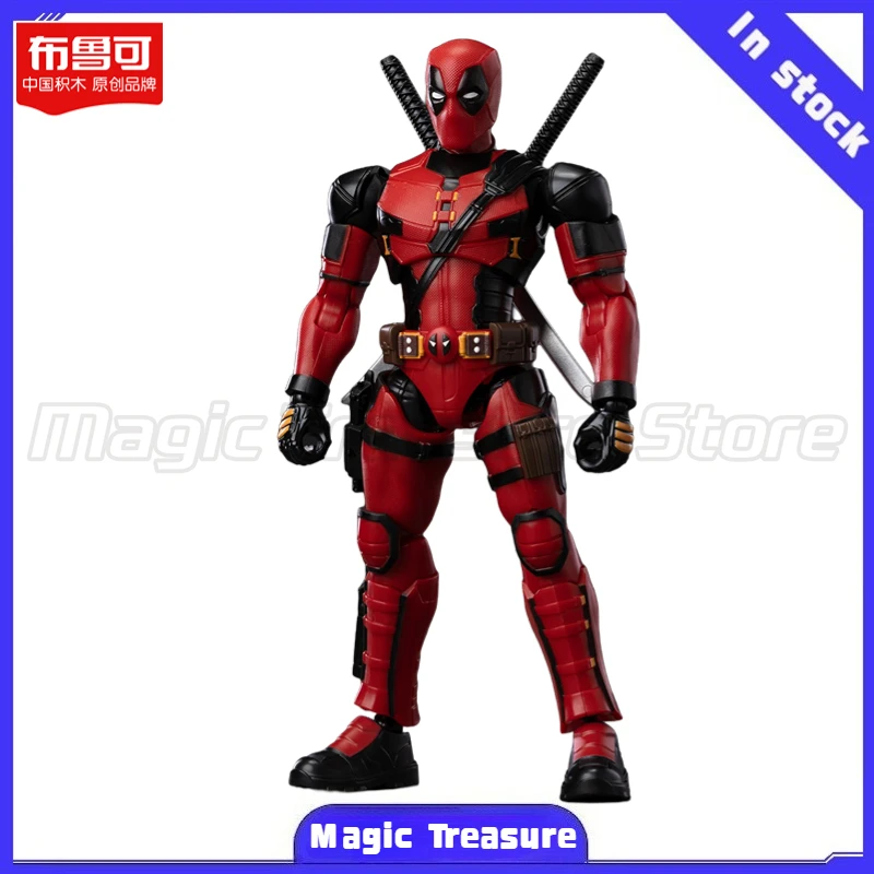 

【MT】Original Brook Building Block Beyond Edition Marvel Deadpool & Wolverine Action Figure Toy