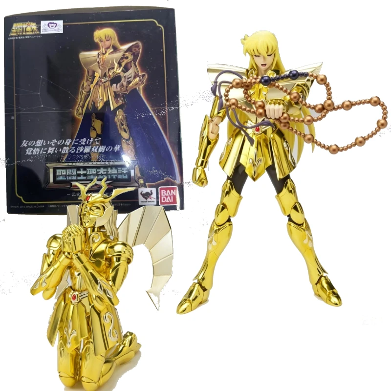 New Product Bandai Cloth Myth Saint Seiya EX Gold Virgo SaGa Animation Assembly Model Figure Gift Collection Ready Stock