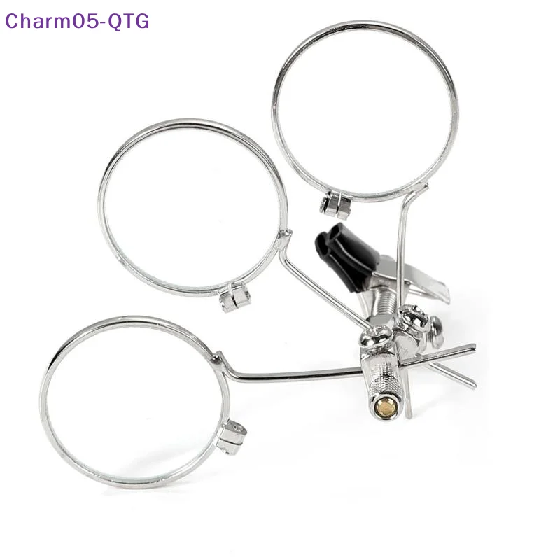 HotJeweller's Eye Loupe Triple Ocular Loupe Clip On Eye Glasses Magnifier Jewellery Watch Detail Making Repair Tool