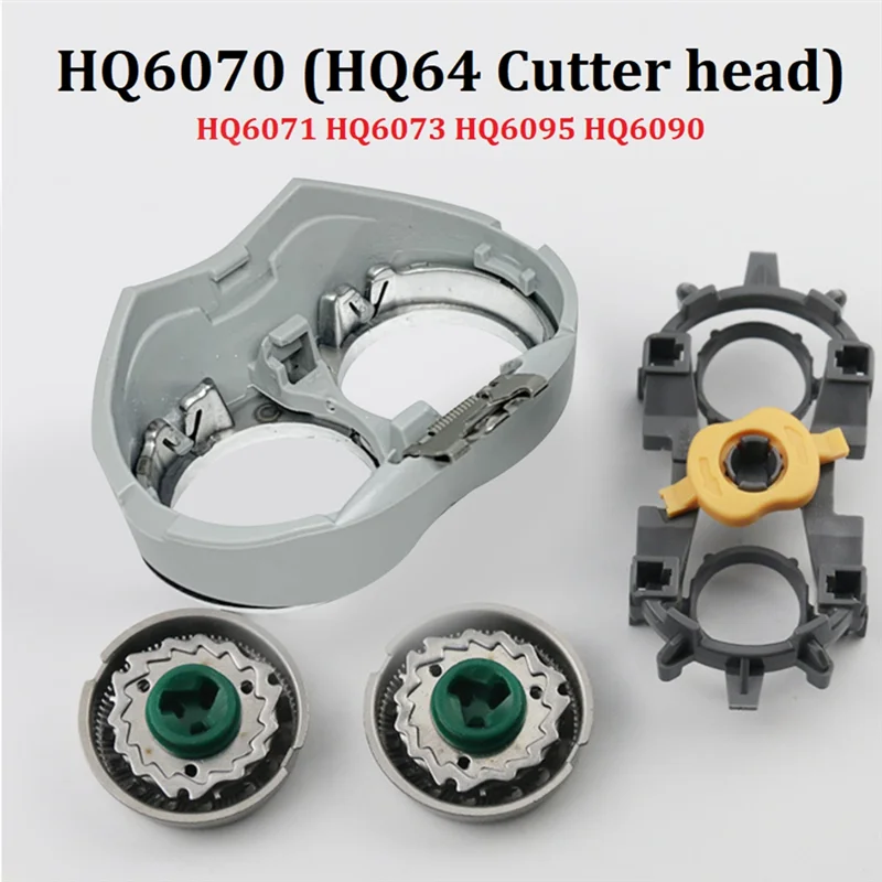 HIM-HQ6070 (testa di taglio HQ64) Testine di ricambio per rasoio elettrico HQ6070 HQ6071 HQ6073 HQ6095 HQ6090