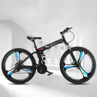 21 Speed Foldable Variable Speed Integrated Wheel Mountain Bike 24 Inch 26 Inch Male And Female Adult Student Bike Road Bike