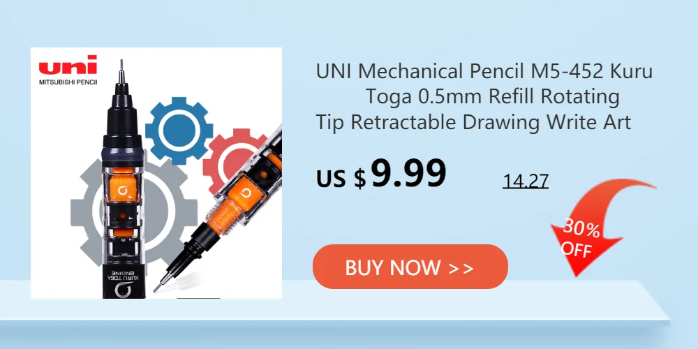 1 Pcs Pentel Gel Pen BLN105 Needle Tip Writing Smooth Quick Dry Color Ink 0.5mm Test Office Fountain Pen Japanese Stationery