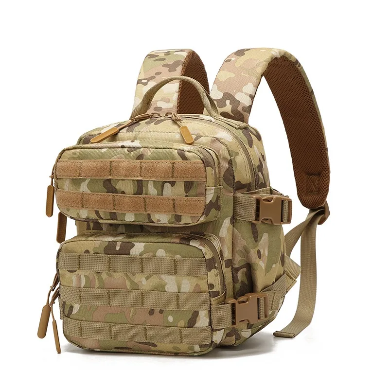 Mochila deportiva de 9L MOLLE, bolsa de insectos de 3 días, Mini paquete al aire libre para mujeres y hombres, mochila EDC para acampar y senderismo
