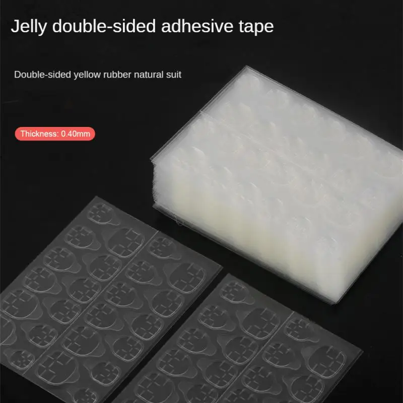 Lot Transparent Double Side Adhesive Tapes Glue Sticker False Nail Extension Stick Tools