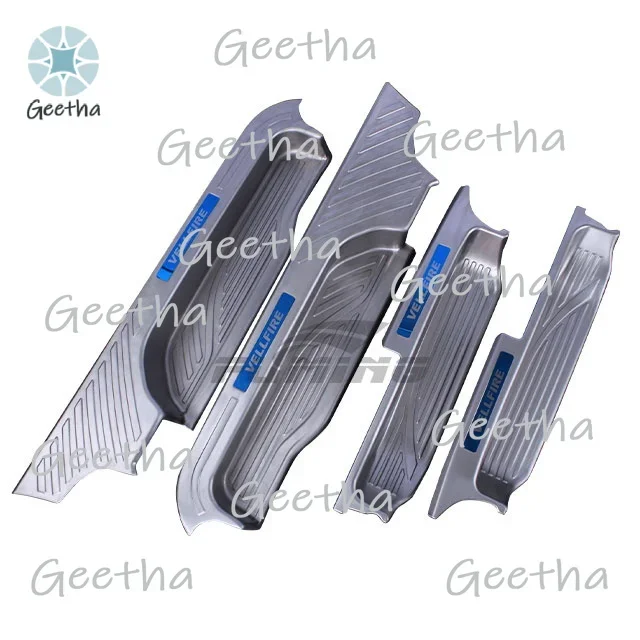 

Универсальная накладка на порог из нержавеющей стали для Toyota Alphard: Премиальные аксессуары для тюнинга бизнес-класса