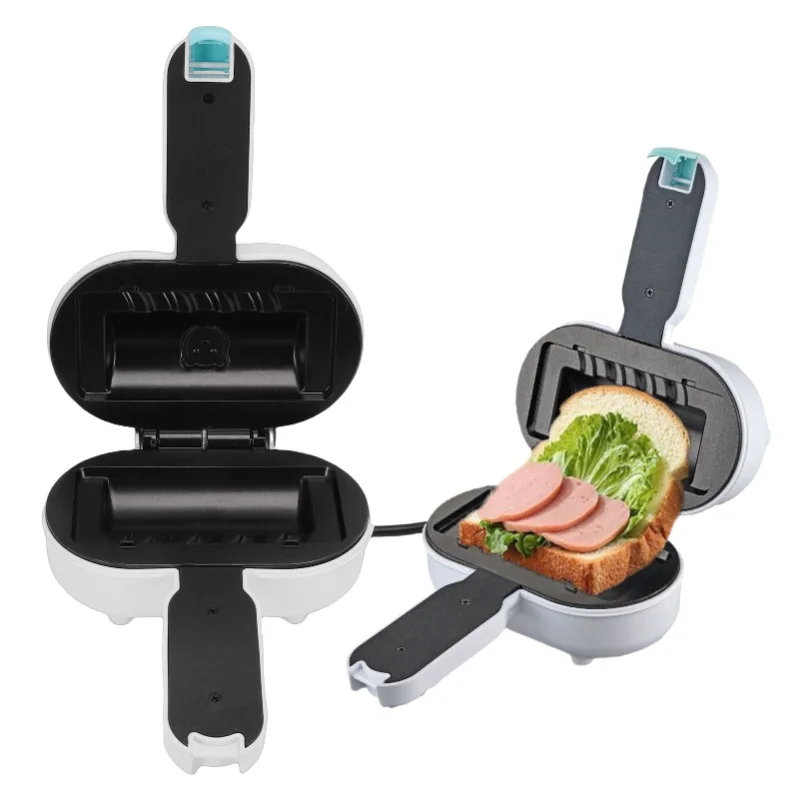 Multi Functional 3 In 1 Breakfast Machine Sandwich Maker Panini Press Waffle Iron Small For Kitchen US Plug