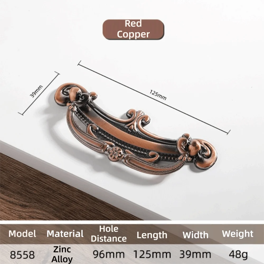 

New Retro Style Cabinet Handles Classical Design Old-fashioned Drawer Handles Cabinet Knobs Drawer Furniture