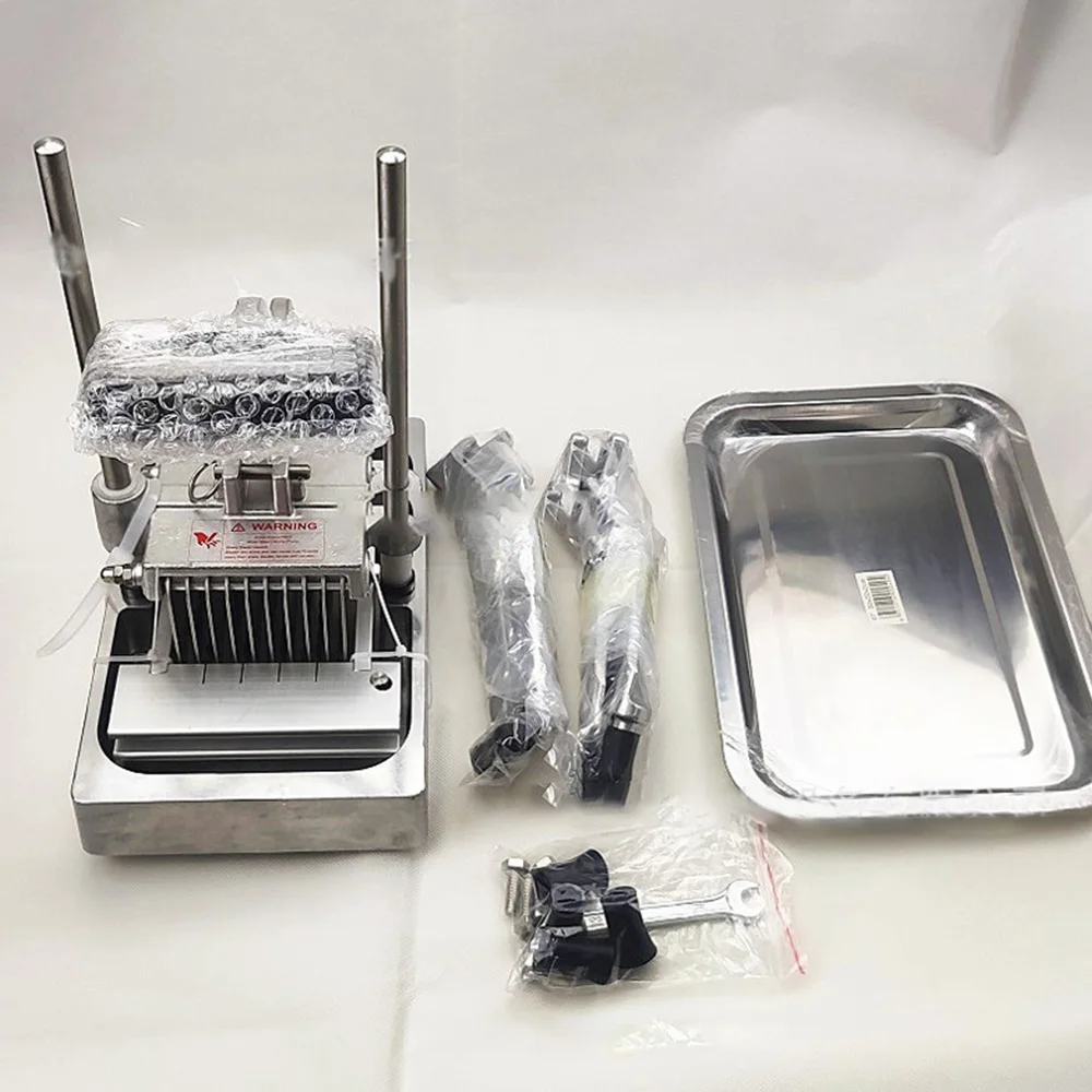 صانع البطاطس المقلية التجارية الفولاذ المقاوم للصدأ قطاعة البطاطس دليل آلة تقطيع البطاطس أداة المطبخ Processador De Alimento