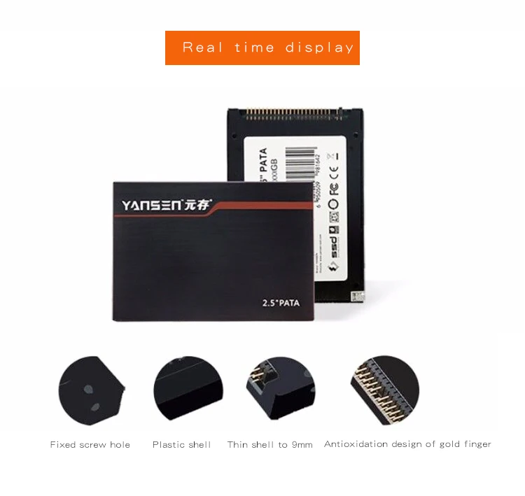 KingSpec PATA SSD IDE 8GB 16GB 32GB 128GB 256GB MLC 44Pin Flash