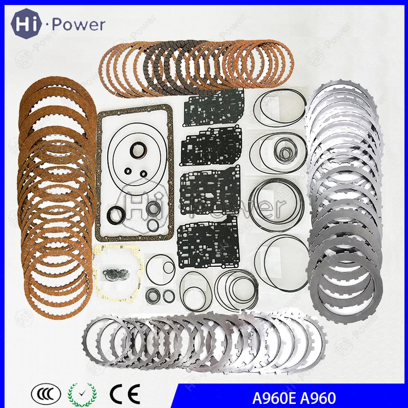 

A960 A960E TB-60NF TB65-SN Auto Transmission Master Rebuild Kit Friction Steel Plate For Toyota Lexus 6-SP IS250 IS300 GS300