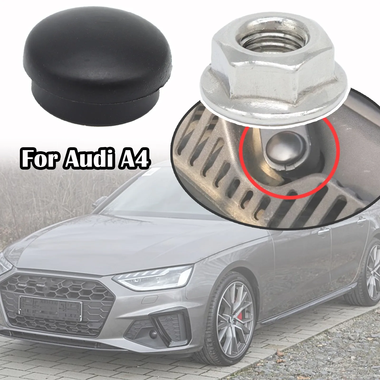 

Car Front Windshield Wiper Arm Screw Nut Cap Bolt Rocker Cover For Audi A4 B5 B6 B7 B8 B9 1995 - 2019 A8 D3 Q7 4L A6 C4 C5 C6 C7