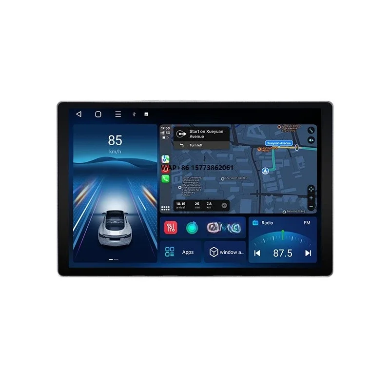 

11.5" Inch 2 Din Car Android Radio Stereo Video Player GPS 2din Universal CarPlay Auto Multimedia Stereo 2 DIN for T Style