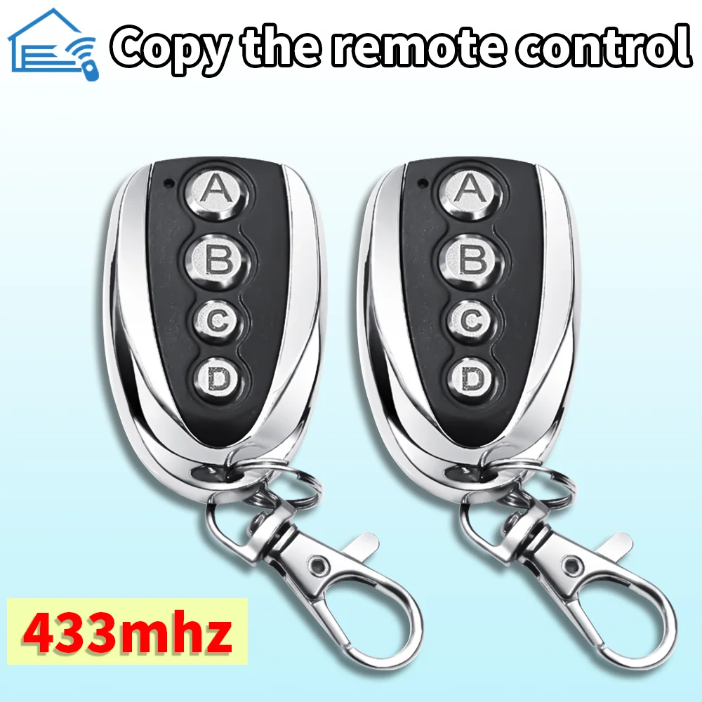 433MHz wireless remote control Clone remote control Universal Garage remote control RF remote control Garage door remote control