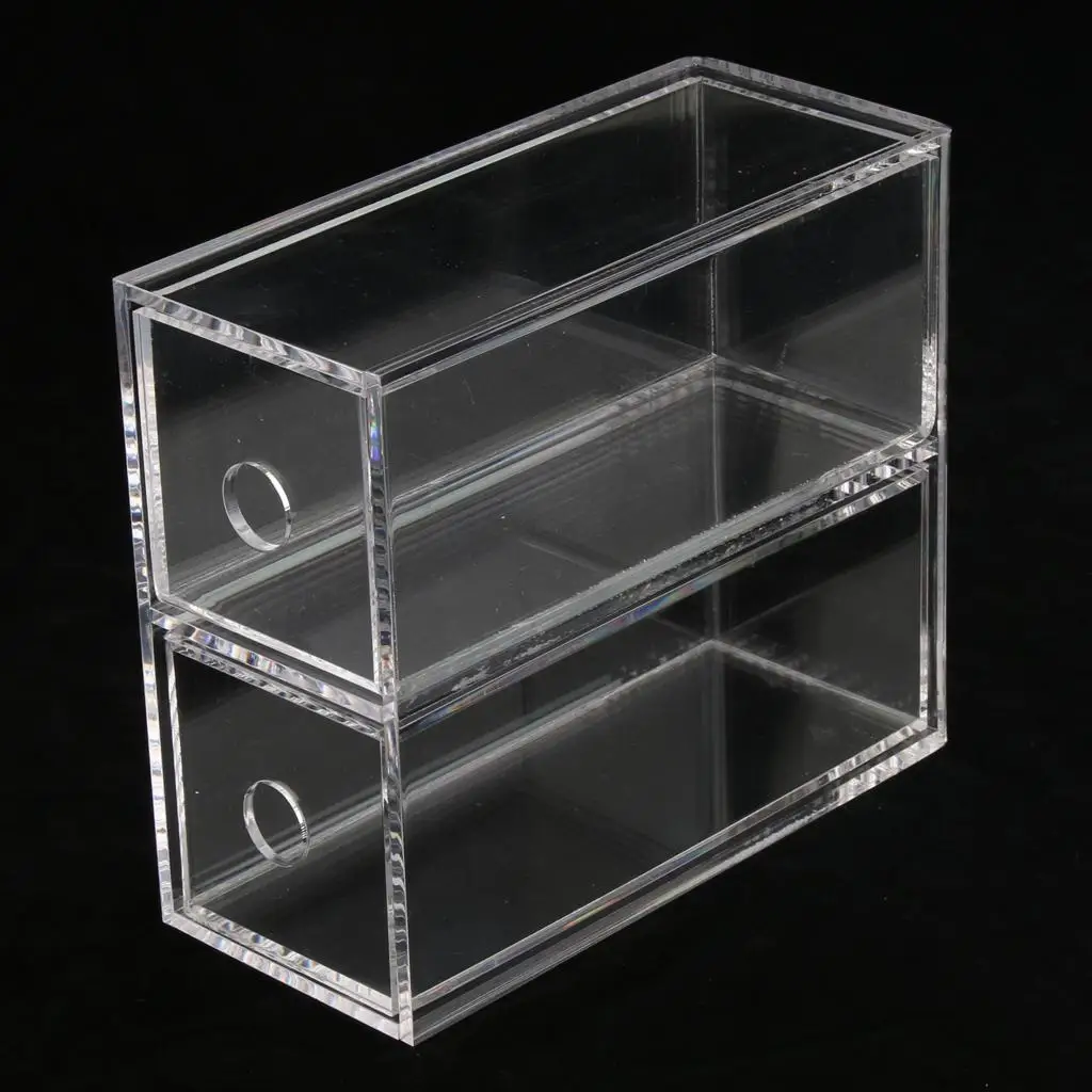 1x Acrylic Sunglass Display Stand Liquid Spray Dropper Bottles Storage