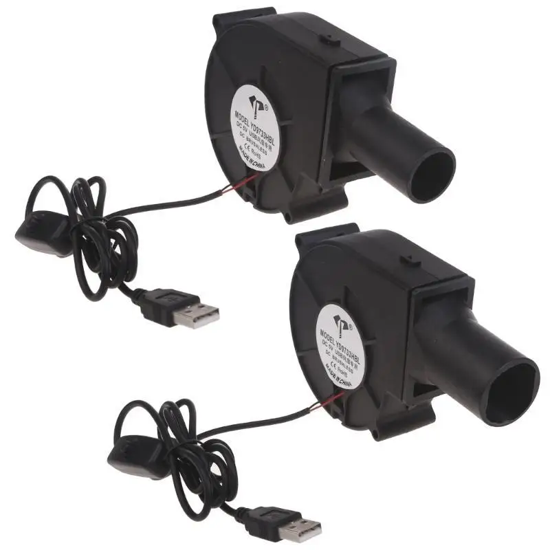 

R9UF 9733 BBQ Blower Brushless Cooling Blower Fan Ball-Bearing Barbecue Fan Stove Fan Low Noise Air Blower