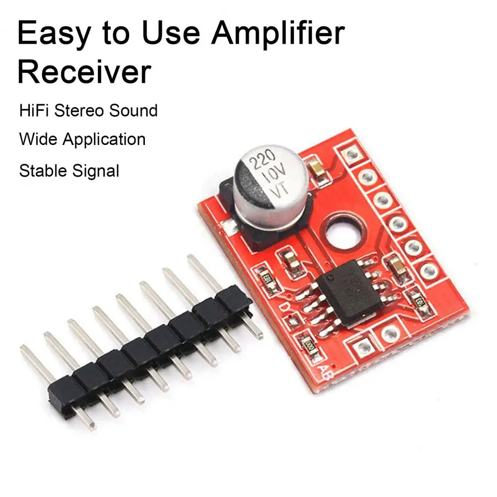 Altoparlante 3W 4R comodo ricevitore amplificatore facile da usare scheda amplificatore Audio sicura segnale stabile accessori elettronici