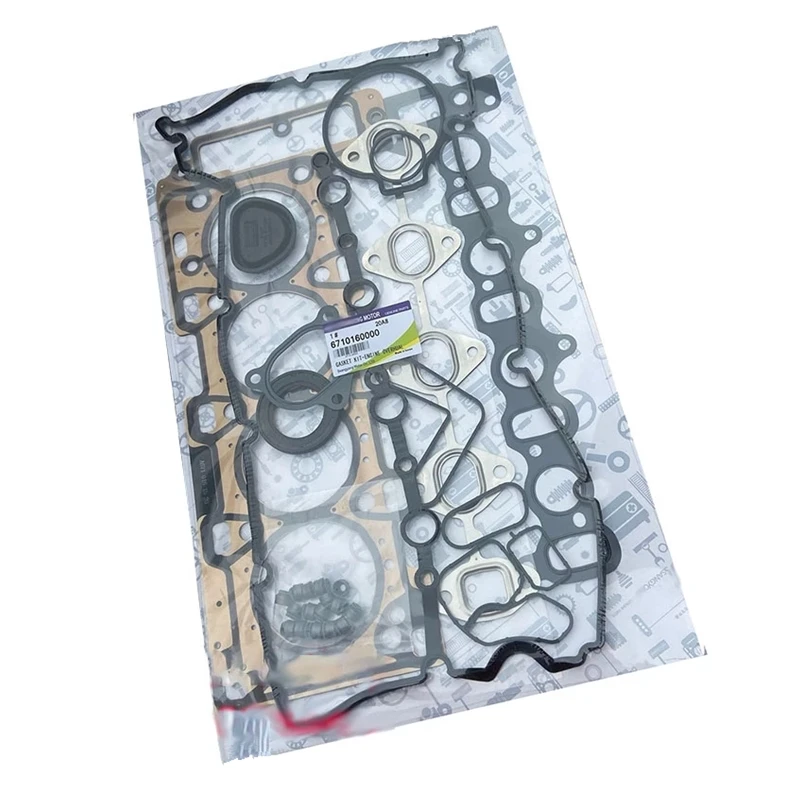 New Engine Rebuilding Kit Engine Overhual Gasket Kit 6710160000 For Ssangyong Korando C Diesel 2011 67101-60000