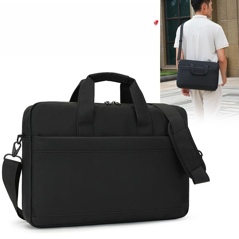 حقيبة تخزين كمبيوتر متعددة الطبقات مقاومة للماء من أكسفورد للأعمال والترفيه وخفيفة الوزن ومقاومة للاهتراء ووسادة كتف #2