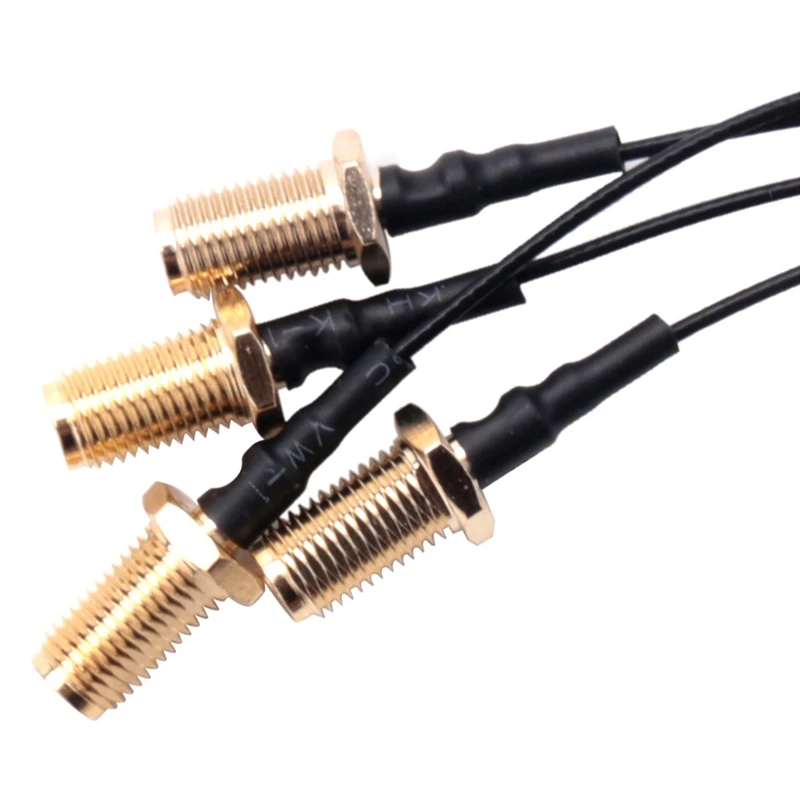 Antena Pigtail para Lora, 3Dbi, Módulo Wi-Fi e Internet de Fino, U.Fl Ipex para Sma Connector, 4PCs, 868-915Mhz