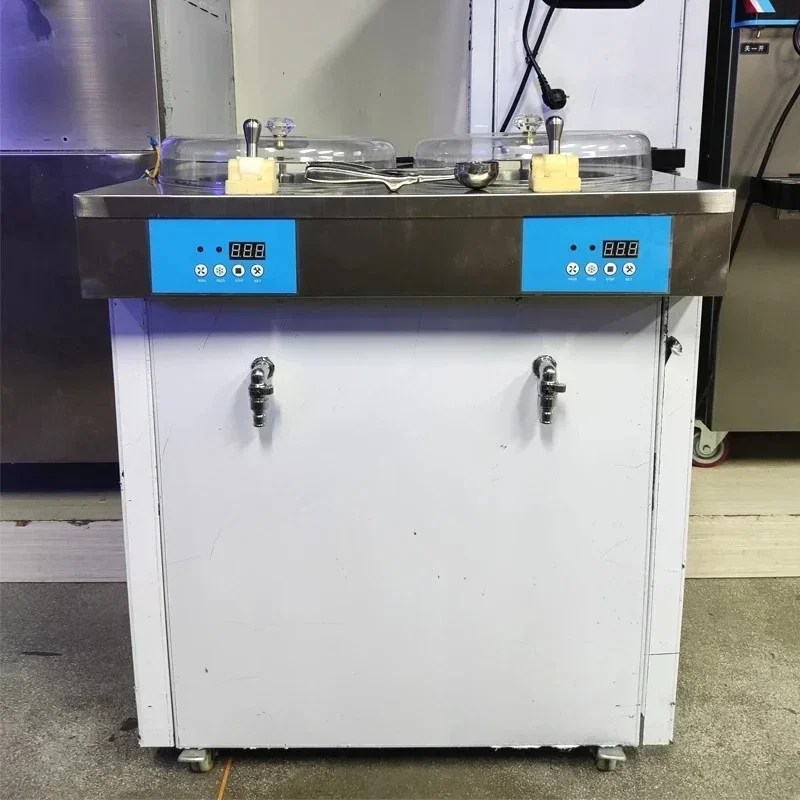 

Italian Hard Ice Cream Refrigeration Machine 5 Liters Mixing Milk Slurry Freezer Cold Fruit Gelato Maker