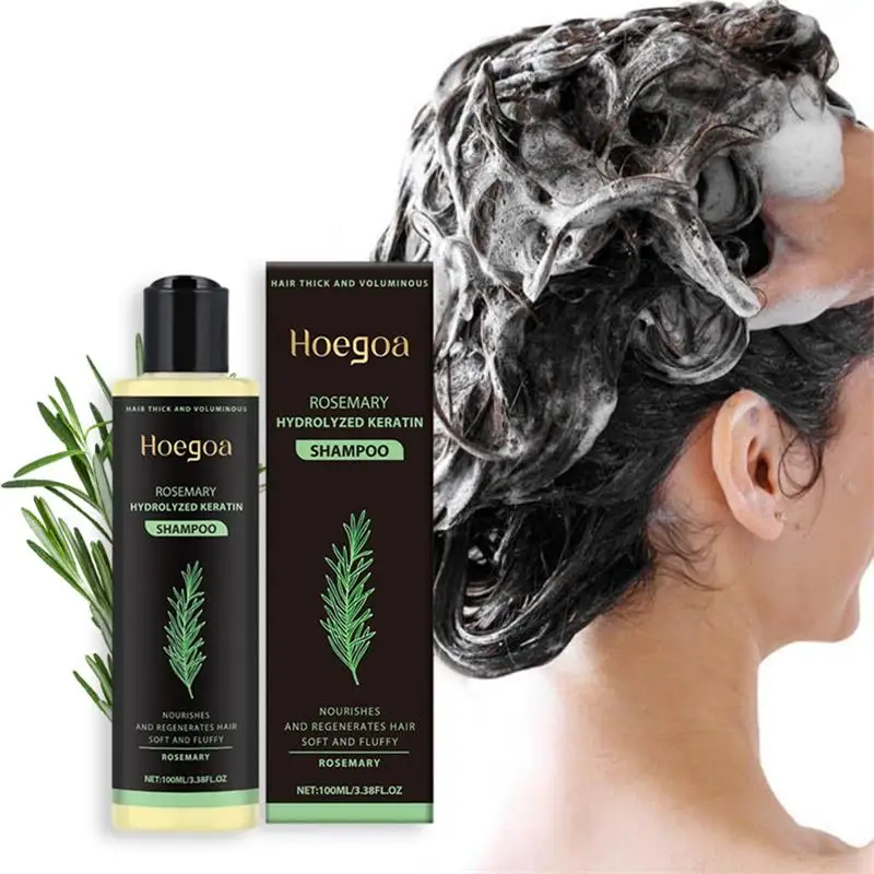 

Natural Herbs Shampoo Rosemary Shampoo Soothing Scalp Oil Control Nourishment Strengthening Root Gentle Non-irritating Shampoo