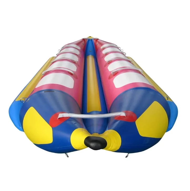 

8 Seats PVC Inflatable Towable Banana Boat for Adults Water Sport Game Facili