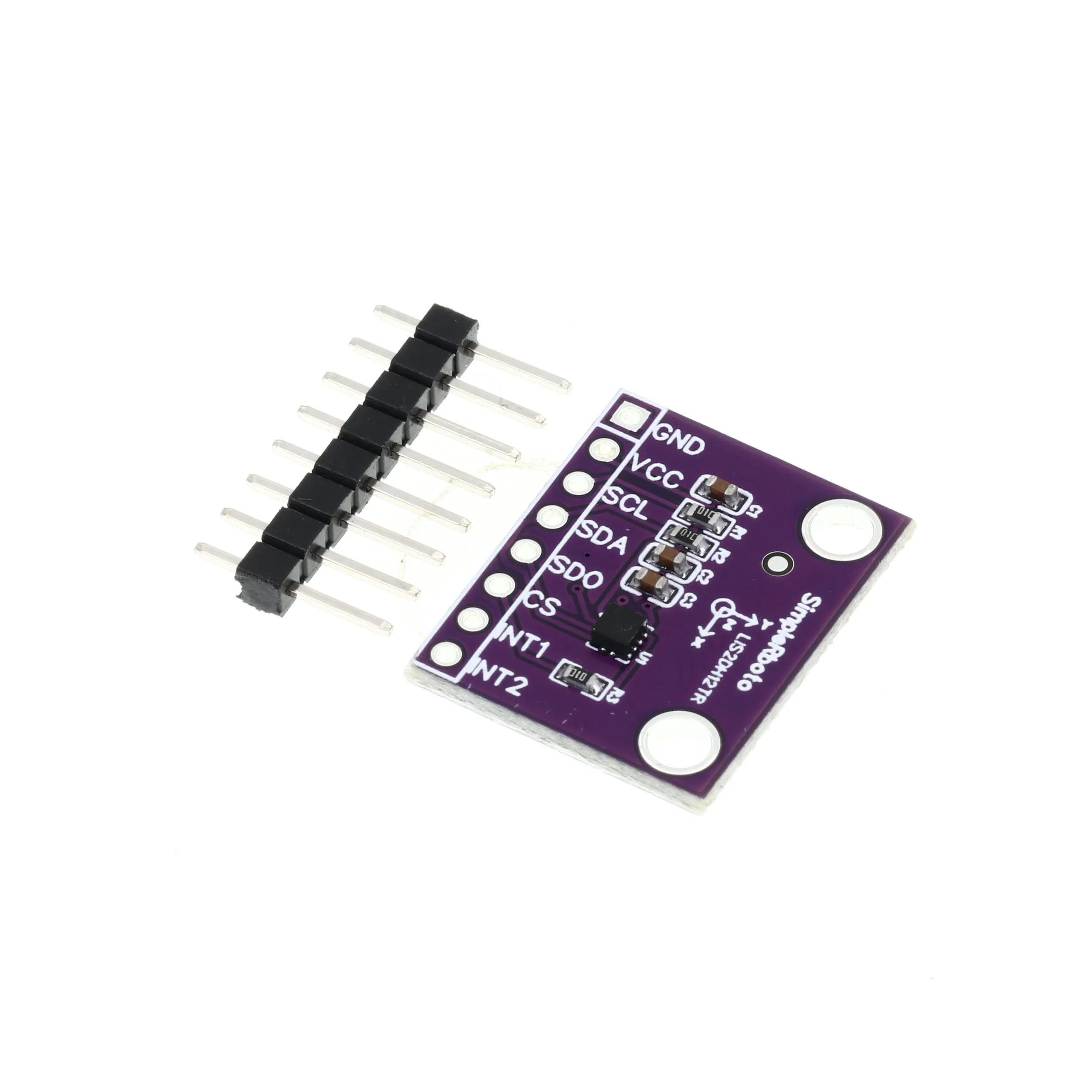 MCU-LIS2DH12TR LIS2DH12TR Three-axis Acceleration Module Sensor Development Board Replace ADXL345