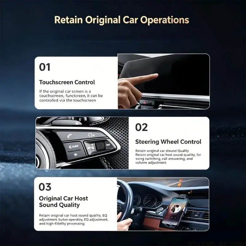 J0MA Flexible Wireless Auto Link Device For Better Driving Comfort And Strength