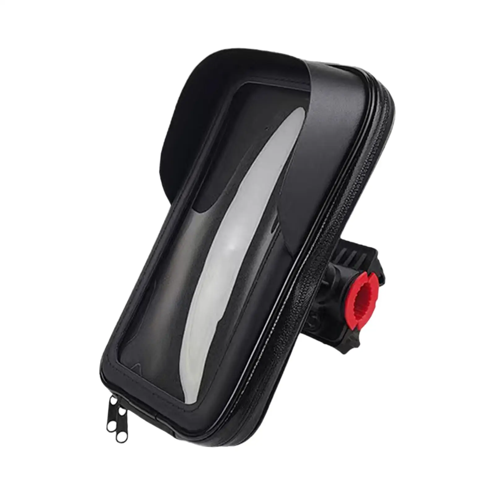 Motorcycle Phone Holder Waterproof Pouch Bag 360 Rotatable for Phones under 6.4Inches Smartphone Support Bike Cellphone Holder