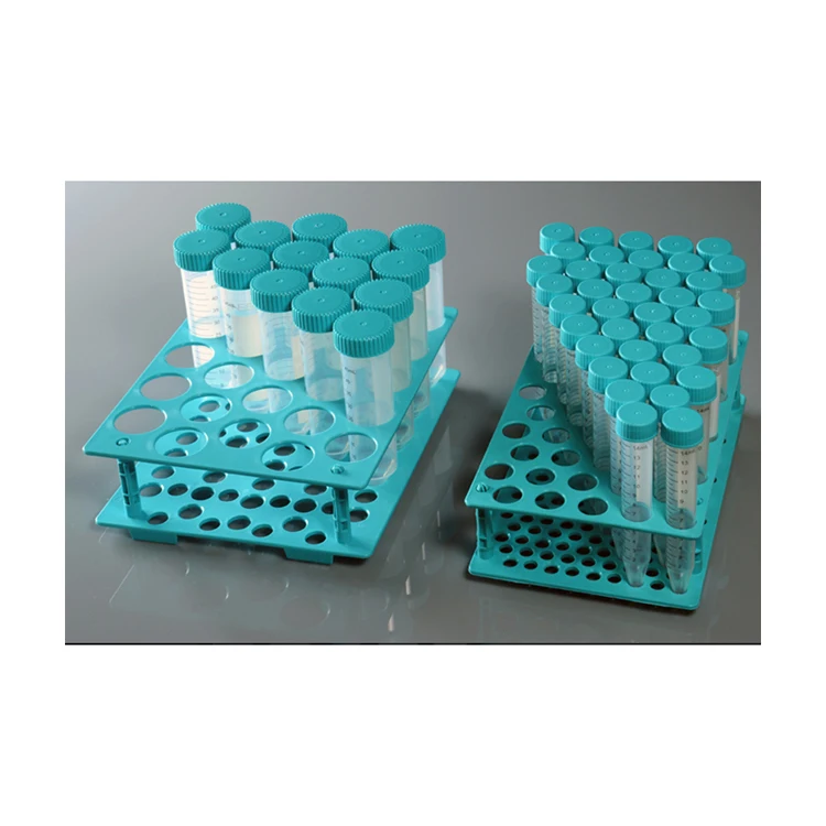 Supporto OEM personalizzabile in materiale PP per rack per provette da centrifuga da 15 ml