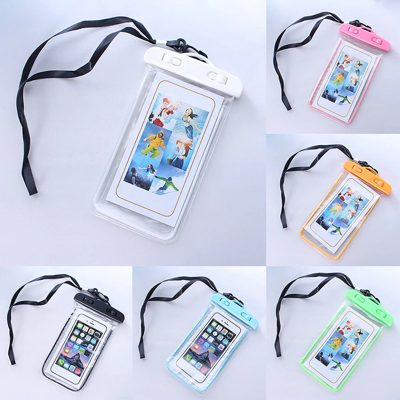 Swimming Bags Waterproof Phone Case Water proof Bag Mobile Phone Pouch PVC Cover for Mobile phone