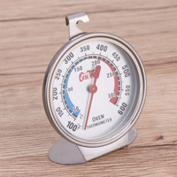Dual Display Oven Thermometer 100-600℉ Stainless Steel Large Screen Instant Read for Kitchen Home Commercial Use Grills Smokers