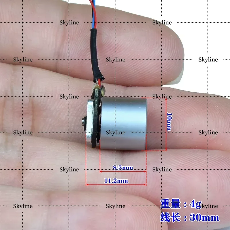 For 0706 Miniature Model Aircraft Brushless Motor 1S-2S FPV Indoor Crossing Machine 6700KV