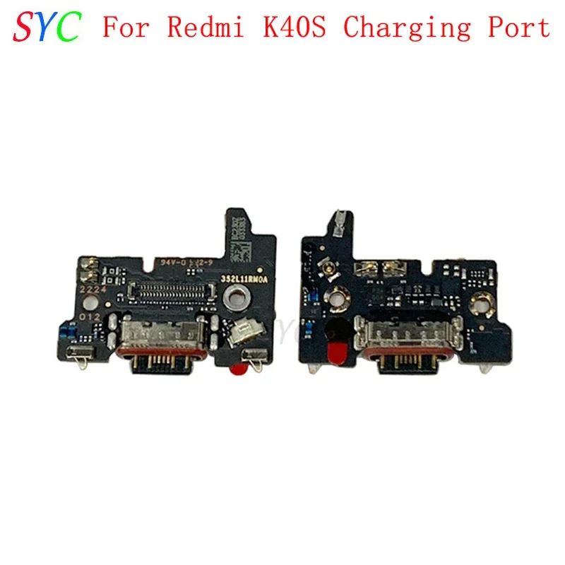 

USB Charging Port Board For Xiaomi Poco F4 Redmi K40S Charging Connector Repair Parts