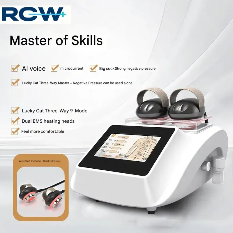 RCW Multi-Functional LED Body Therapy System Master Meridian Moxibustion Electric Firming Portable Desktop Unit