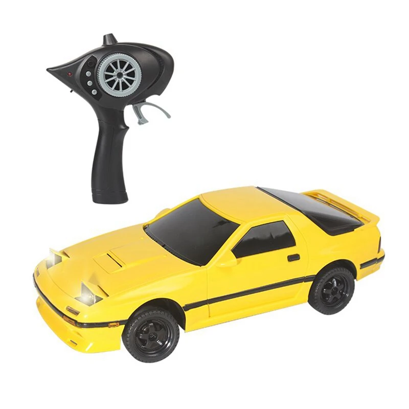 For Rc Car 1/18 LDRC A86 Model 2.4G Remote Control High Speed Drift Racing Electric Mini Rc Car Yellow Parts