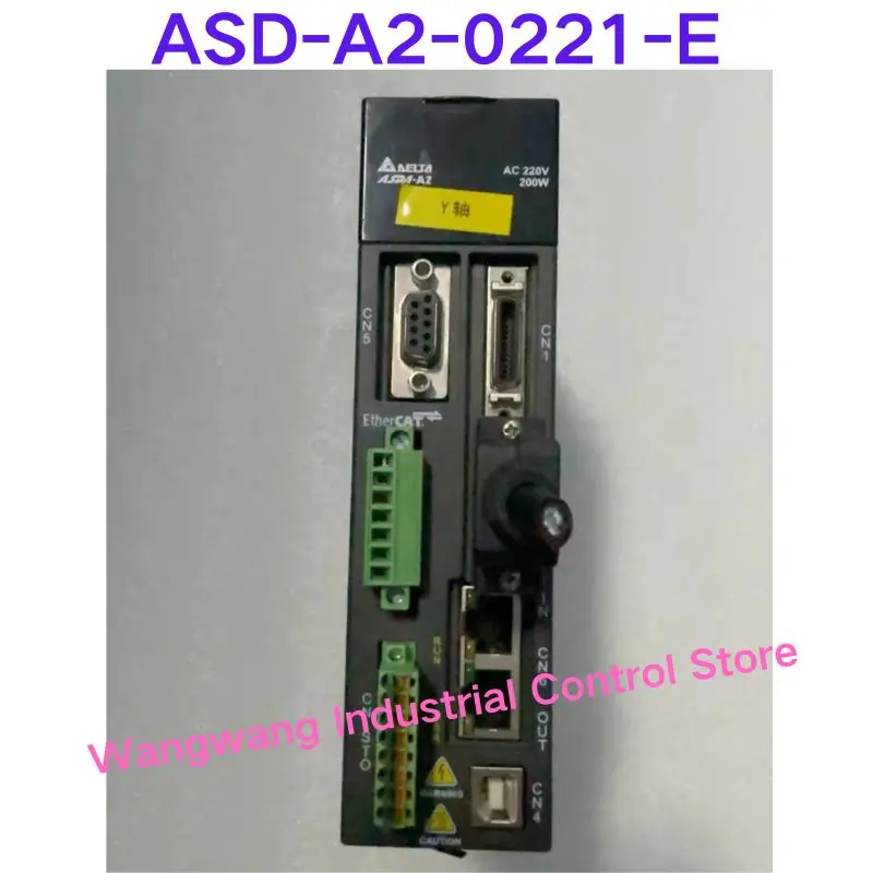 Second-hand test OK , A2 servo drive ASD-A2-0221-E