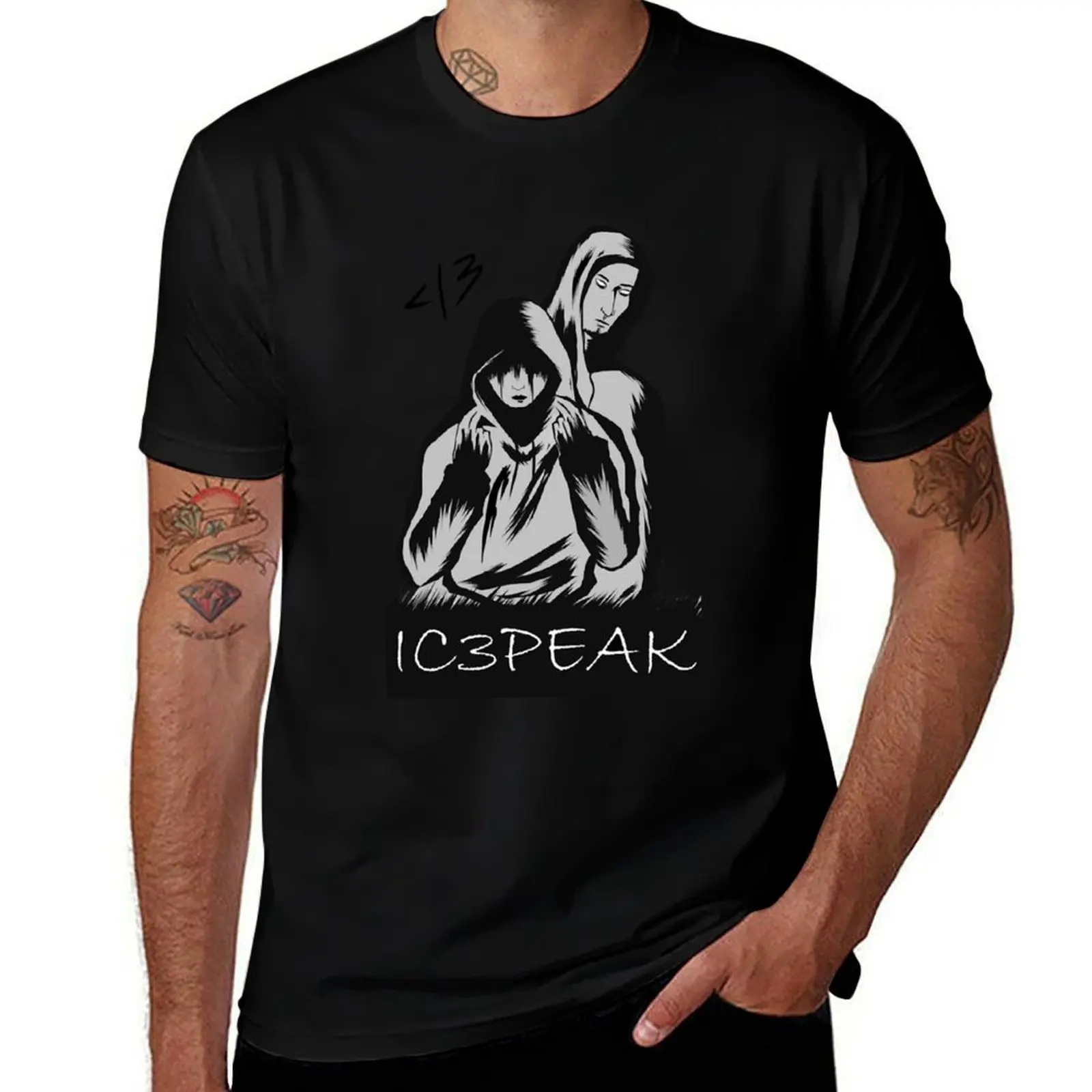 

IC3PEAK T-Shirt man t shirts graphic man t shirts for men casual T-Shirt