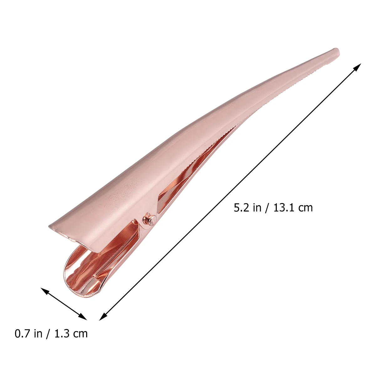 

12 Pcs Duckbill Clip Headdress Large Alligator Hair Clips Haarspangen Metall Schnabelspange Entenschnabel for