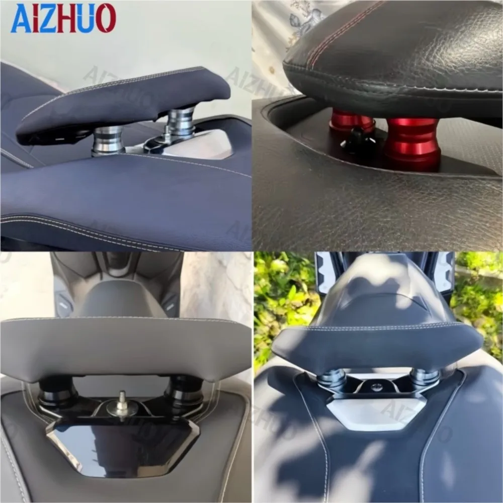 For Yamaha Tricity 300 XMax TechMax+ Riser 2025 2026 Passenger Backrest Heightening Motorcycle Seat Cushion Heighten Accessories