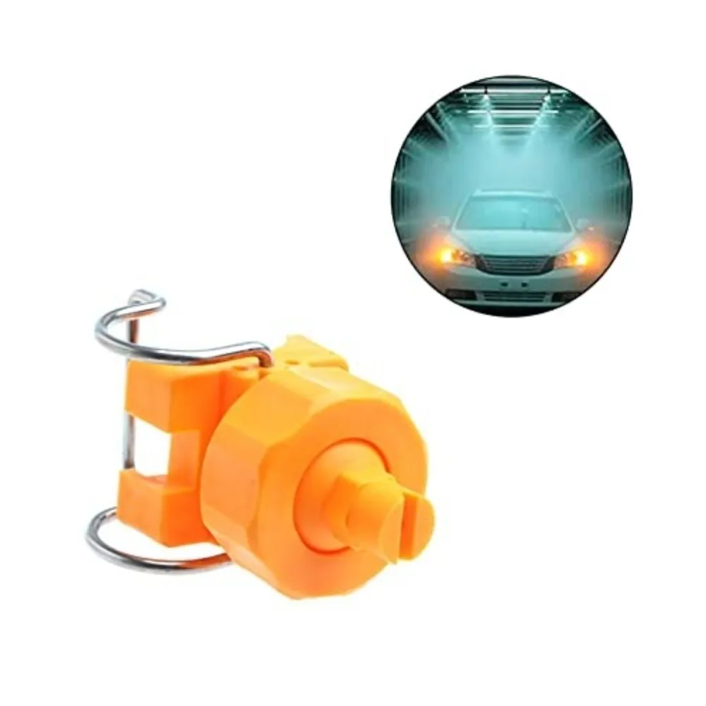 Wear Resistant Fan Spray Nozzle Clip-On Adjustable Atomizing Nozzle Conical Corrosion Resistant Sprinkler Head