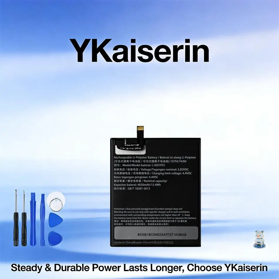 

Аккумулятор для планшета 4050 мАч, долговечный, для Lenovo Phab 2 Pro PB2-690 PB2-690N PB2-690M PB2-690Y L16D1P31