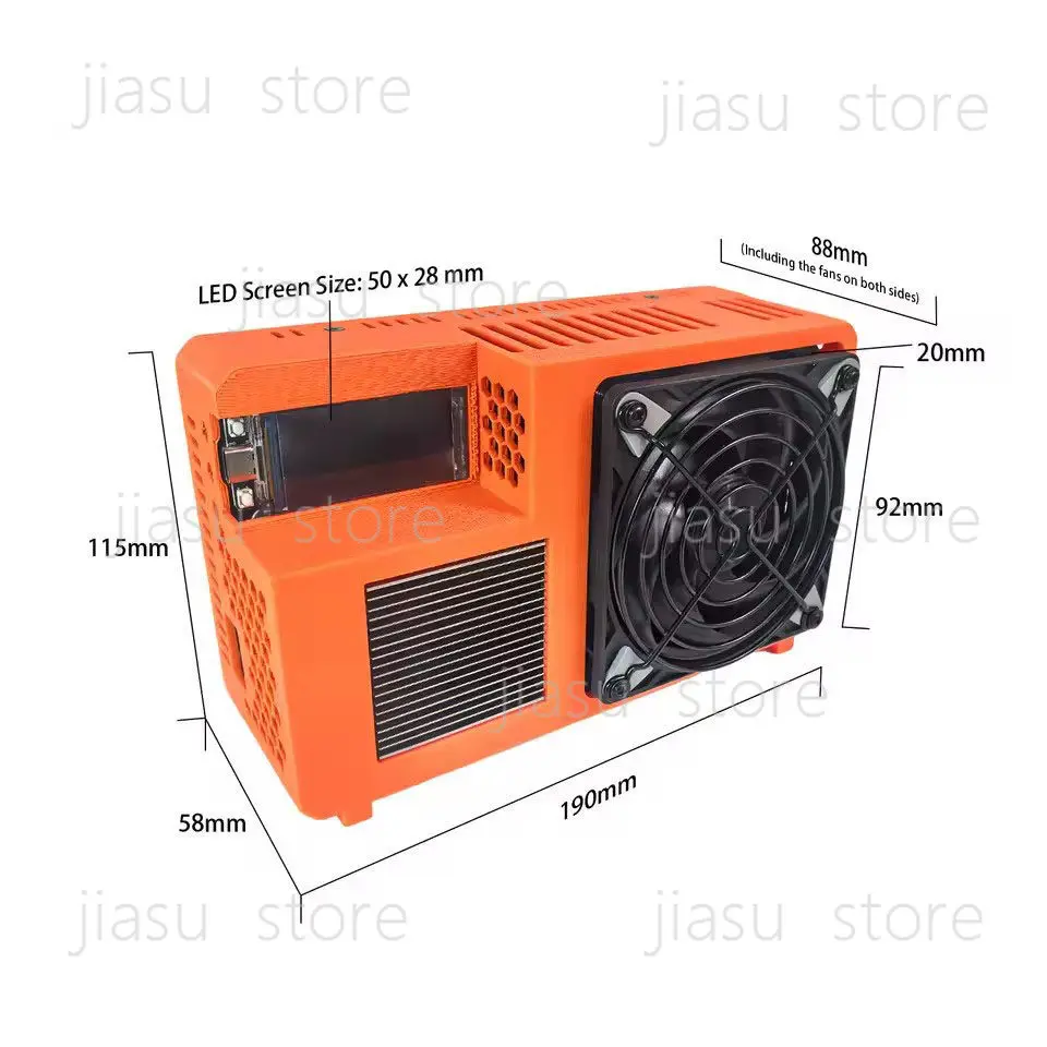 NerdQX 8TH/s 170W New BTC Lottery Miner Open Source ASIC Home Mining Device