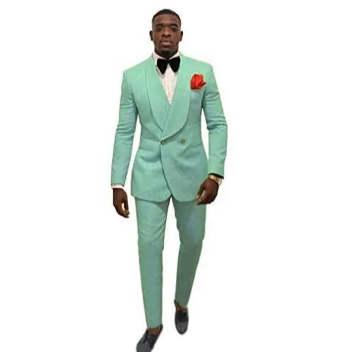 

Casual Embroidered Wedding Banquet omsmen Suit Set Busin Gentleman Cotton Blend Fabric Ultra Slim Fit Spring Season