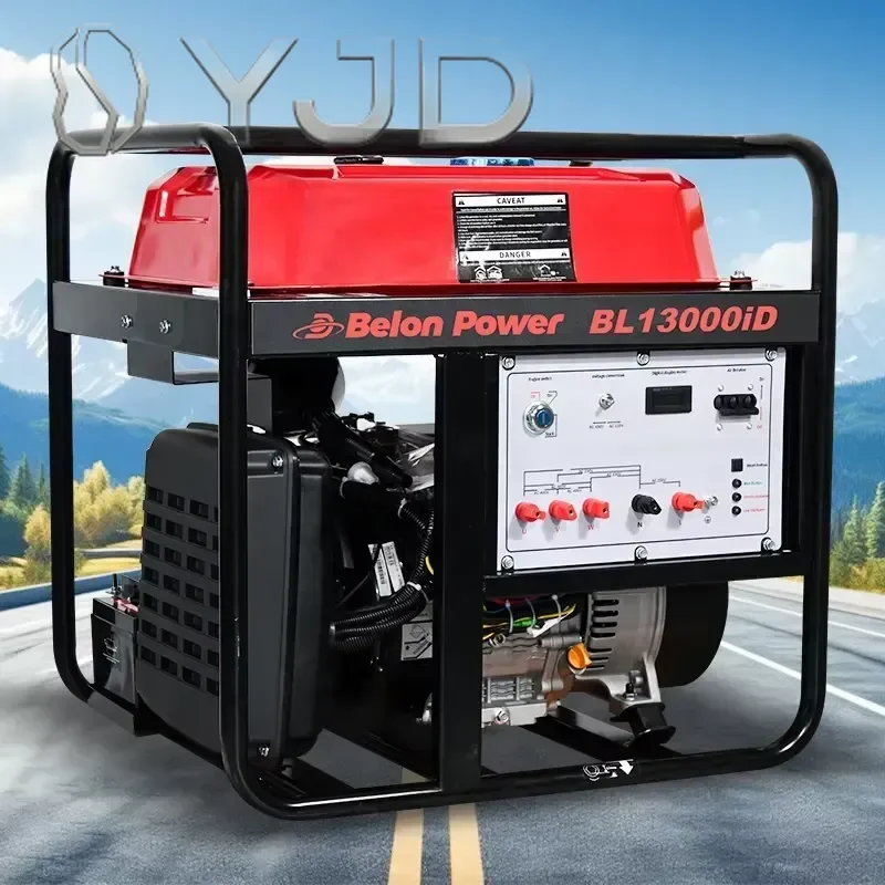 Wholesale 230v 10KW Inverter Generator Single-Cylinder  Engine Portable Power Open Frame  Generator