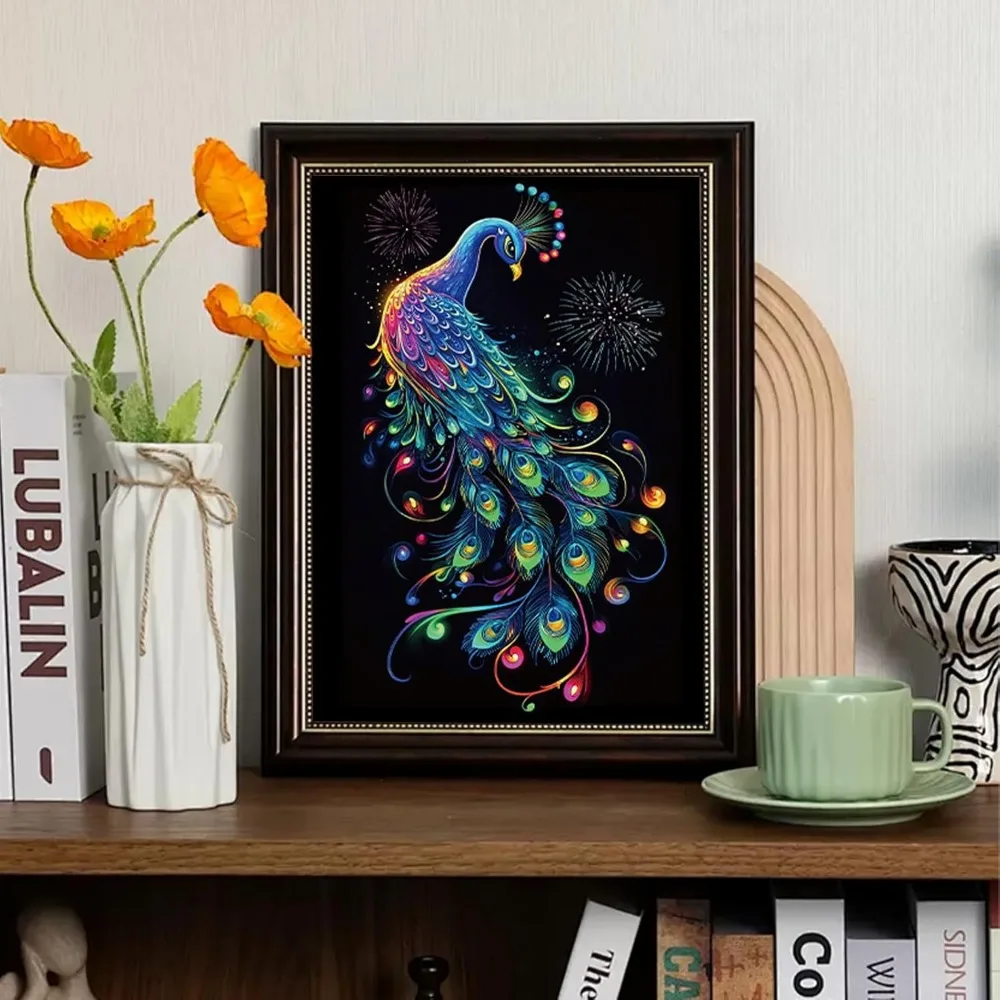 아트지, 11.2 x 8.2인치 8장, 무지개 예술 및 공예 선물